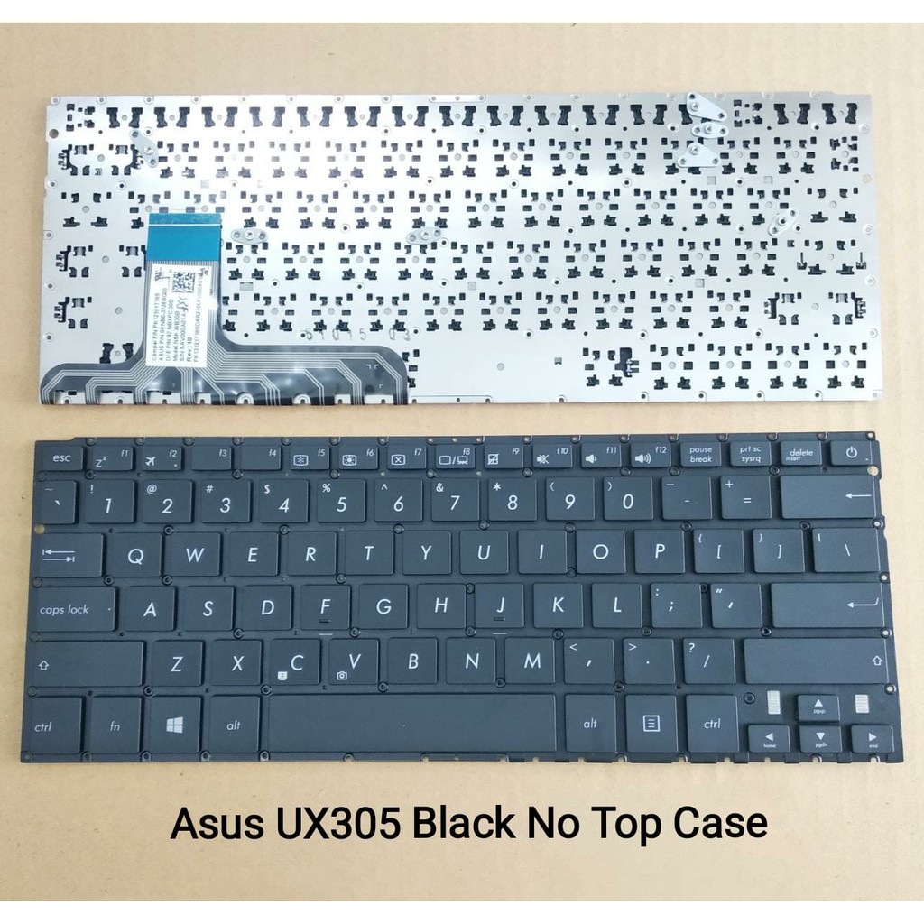 KEYBOARD LAPTOP Keyboard Asus Zenbook UX305 UX305F UX305FA UX305UA UX305CA UX305LA (no top case)