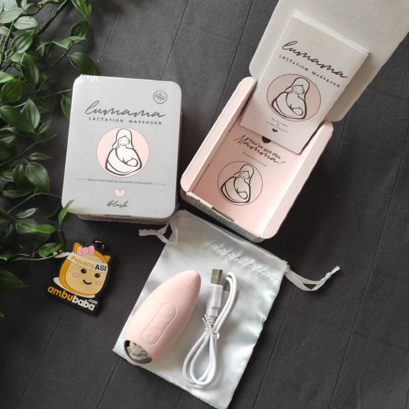 Lumama Lactation Massager Pijat Laktasi Pelancar ASI