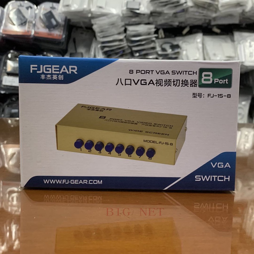 VGA SWITCH 8 PORTS CONVERTER/ VGA SWITCH 8*1