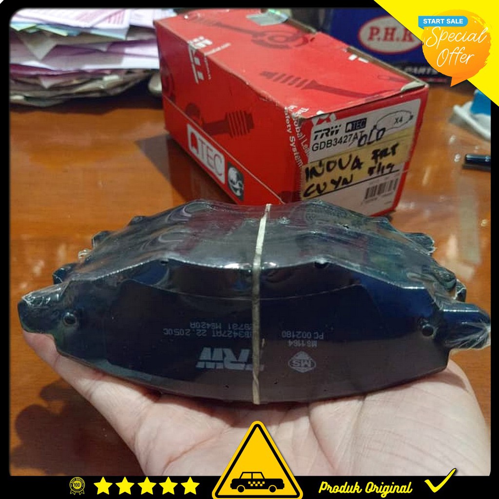 Trw Kampas Rem Depan Toyota Kijang Innova Old