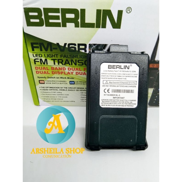 Batre ht berlin uv 6r original murah