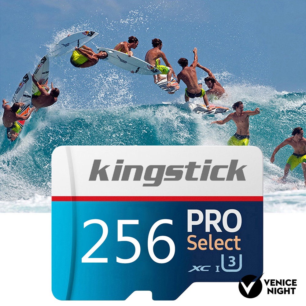 (SC) Kingstick U3 Memory Card Micro SD / TF 64 / 128 / 256 / 400GB Kecepatan Tinggi Untuk Handphone