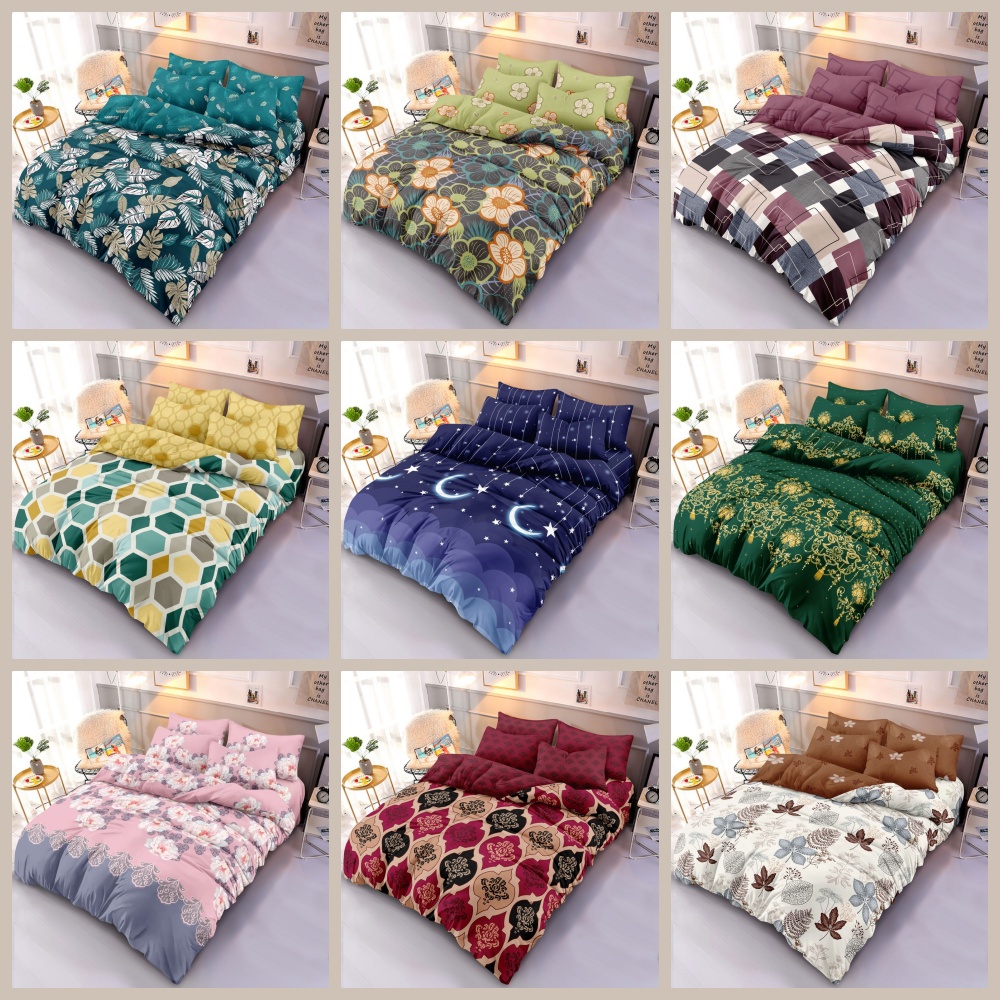 ILLUSIONS - Bed Cover King (180x200) Terlaris pilihan