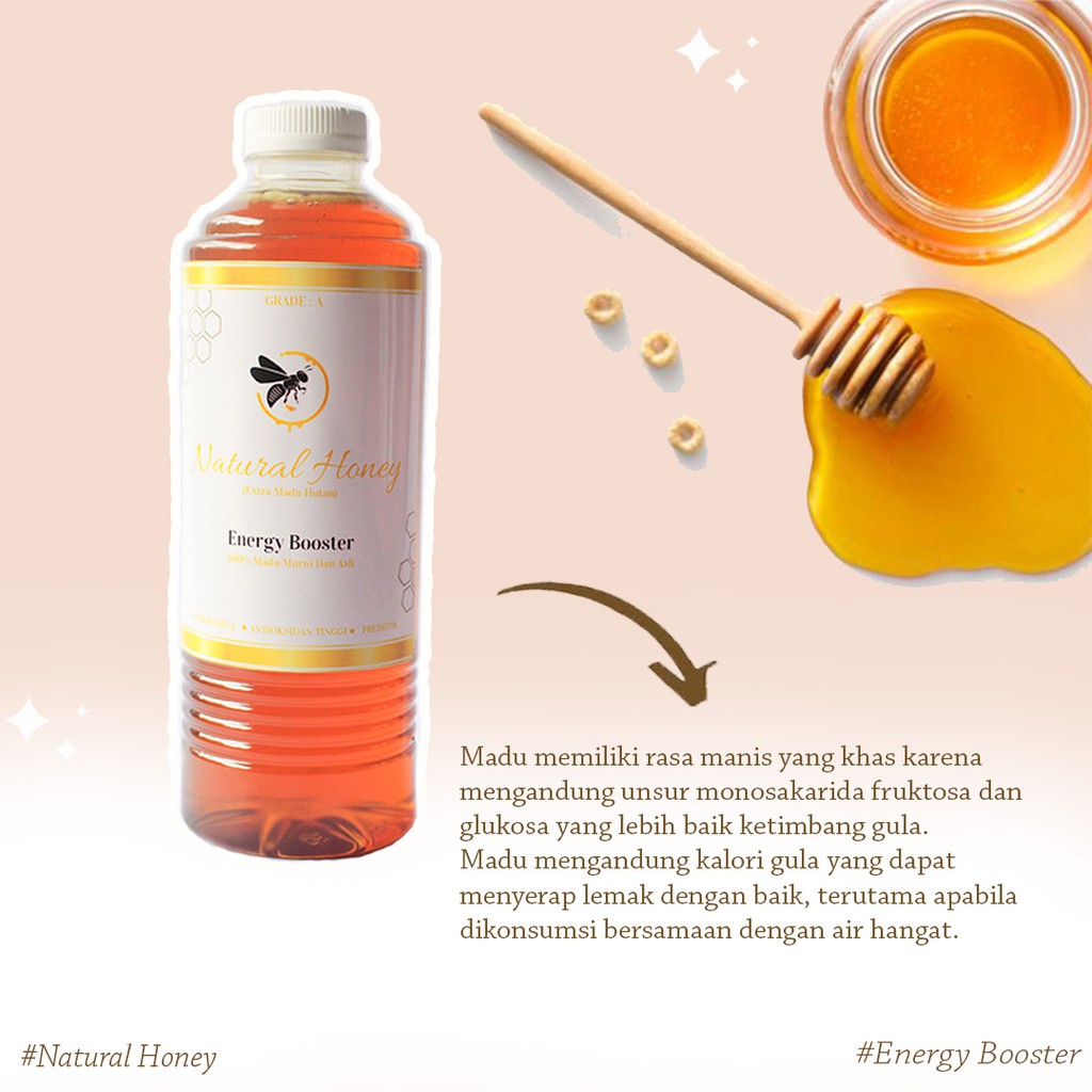 

MADU ASLI / MADU MURNI 100% / MADU HUTAN APIS DORSATA
