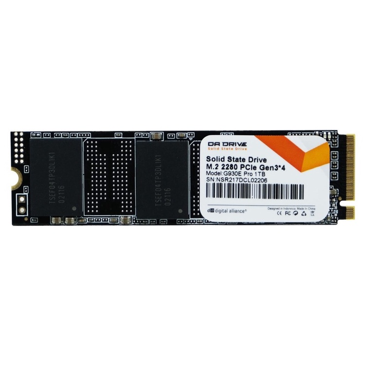 Digital Alliance DA Drive Pro PCIe 3x4 M.2 2280 NVMe 3D NAND SSD 1TB