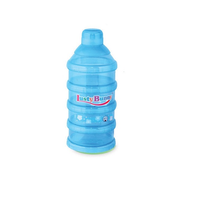 LUSTY BUNNY Tempat Susu 4 Tingkat - Wadah Susu Formula - Baby Milk Container