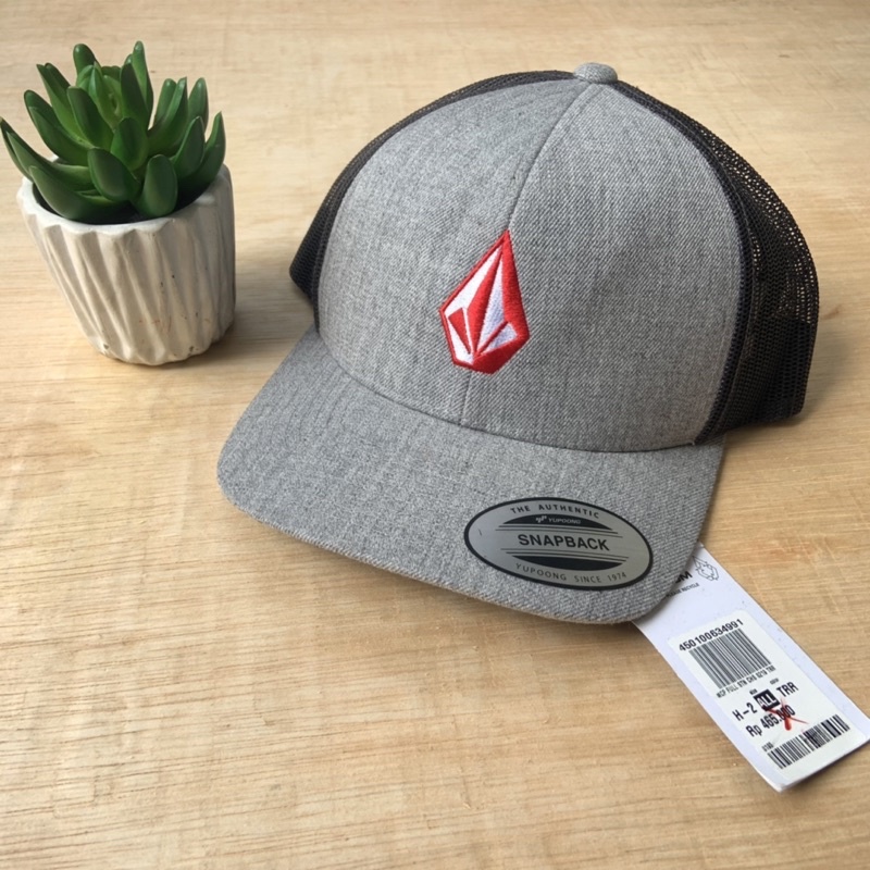 volcom topi trucker full stn original 100% sale