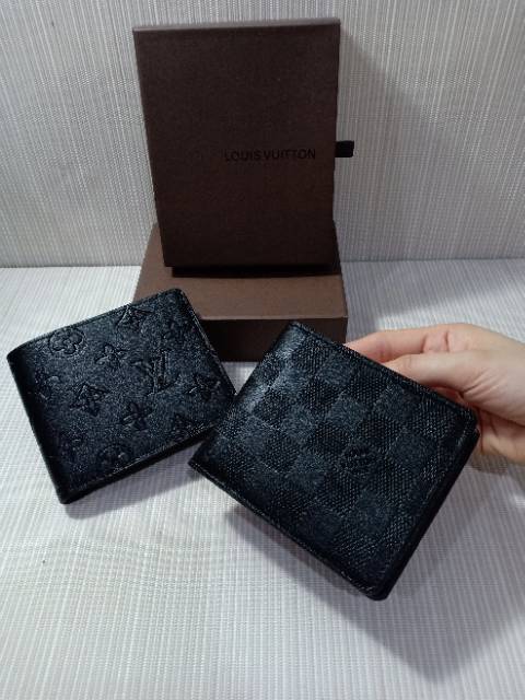 Dompet LV mono damier emboss