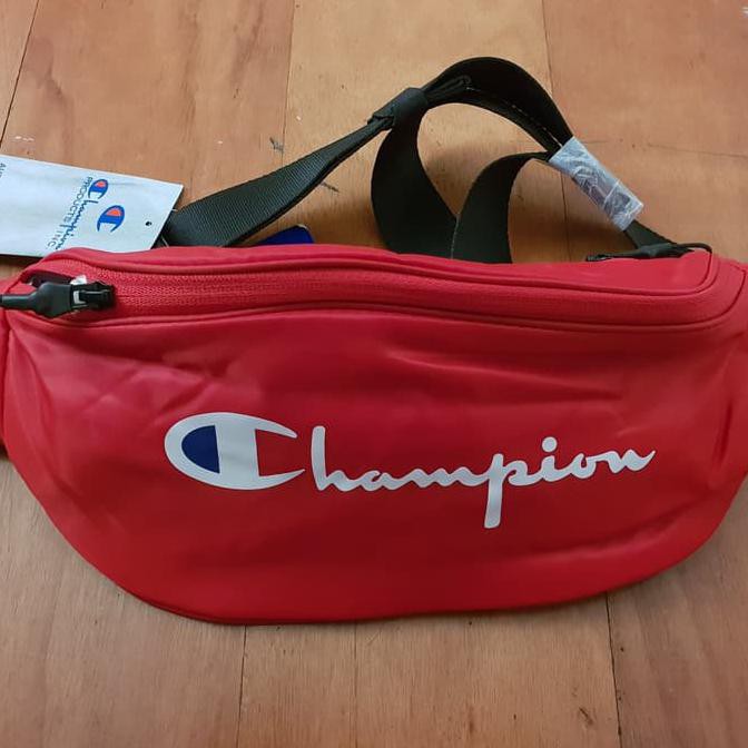 ✅ TERHEMAT TAS SELEMPANG MURAH WANITA✅ ORIGINAL CHAMPION WAIST BAG SELEMPANG RED TAS PINGANG