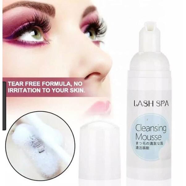 PAKET Lash foam dan brush FOAM EYELASH EXTENSION MURAH!!!