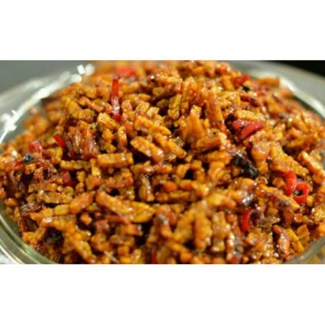 

Orek tempe pedas manis