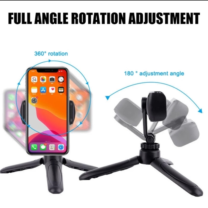 Tripod Mini Phone Holder U Extendable for Handphone Strong Tripod-1