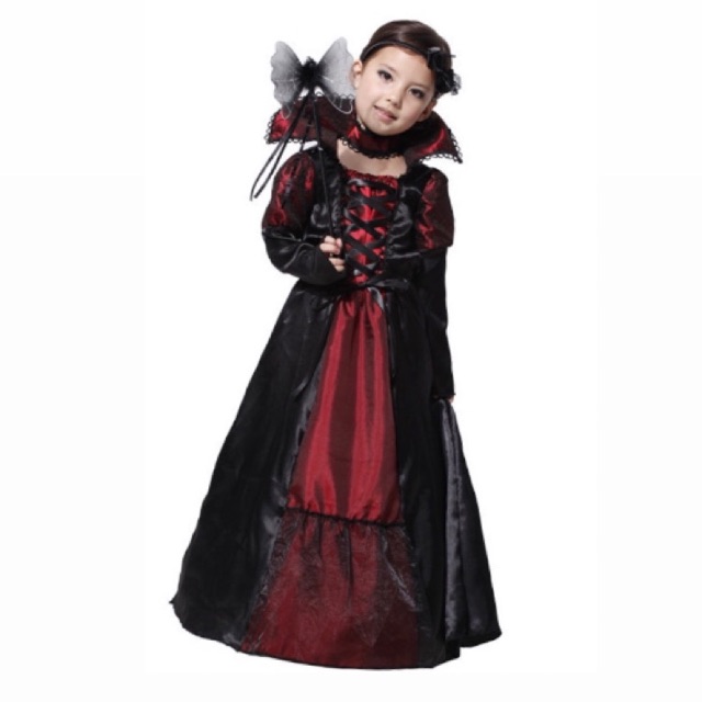 Berkualitas Kostum cosplay baju drakula vampire vampir anak vampire halloween costume / costum /