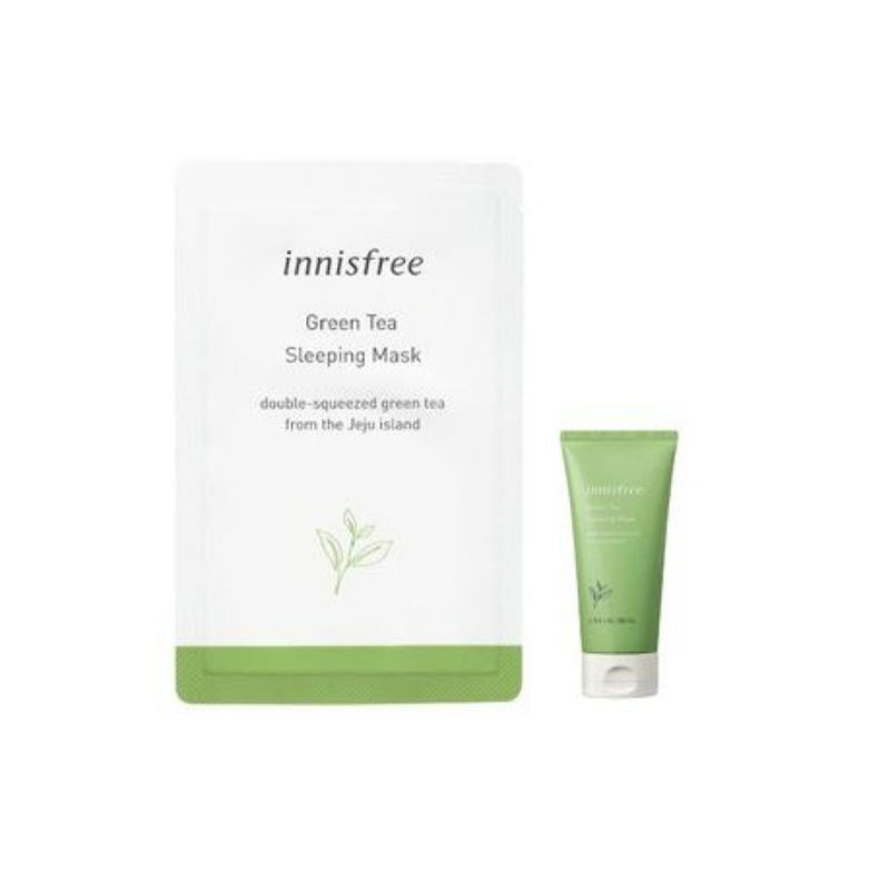 Jual INNISFREE green tea sleeping mask sample sachet Shopee Indonesia