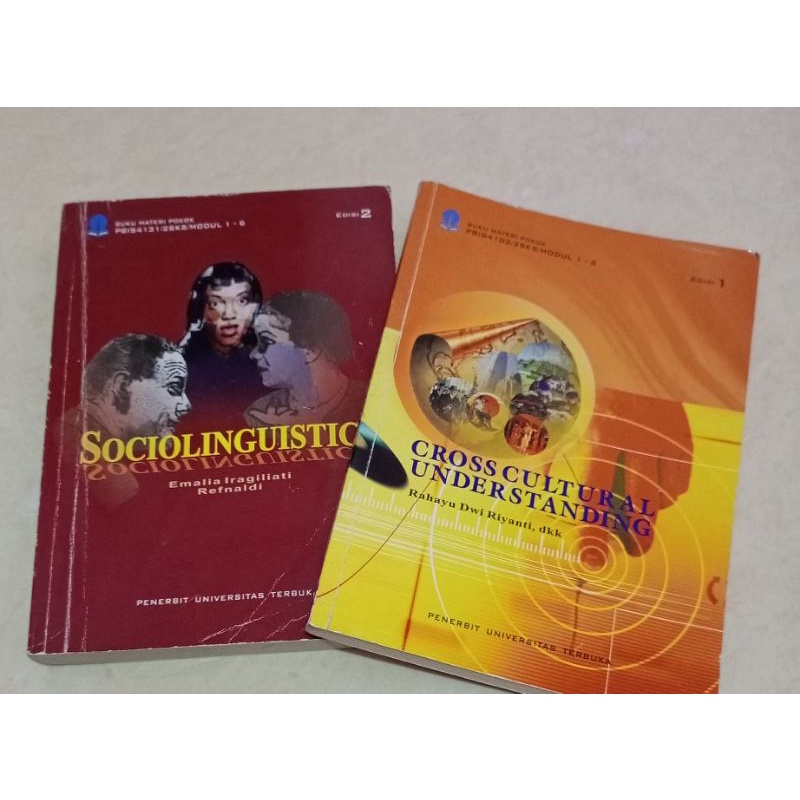 Buku modul UT BMP Sastra Inggris PBIS Sociolinguitics Cross Cultural Understanding