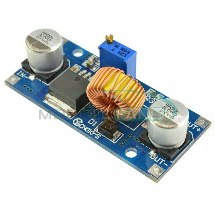 5A Adj Step Down XL4015 DC-DC Voltage Stepdown Module + Heatsink