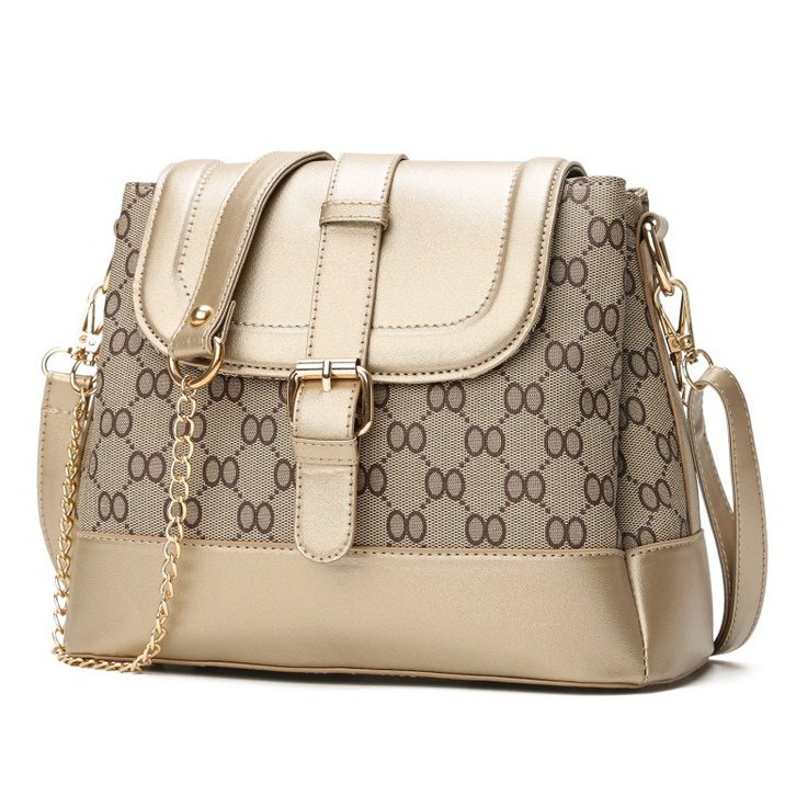 I21397 TAS GUCCI IMPORT BAG FASHION WANITA REMAJA KOREA TIGA SEKAT SLING BAG