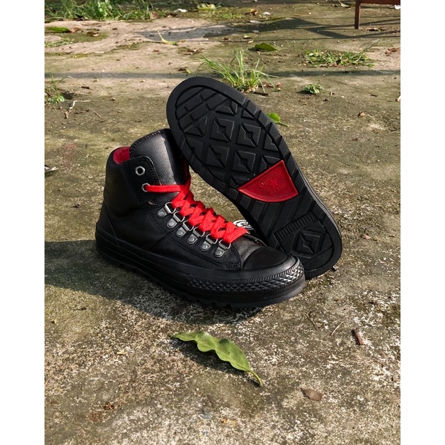 Converse CT HI Street Hiker Leather Black