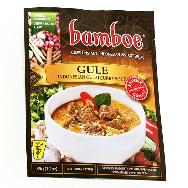 

BAMBOE Indonesia Gulai Curry Soup - Bumbu Instant Gule 35gr