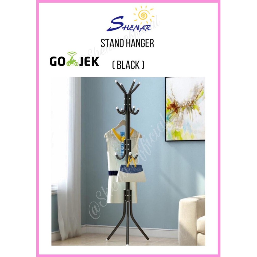 NEW! BAG HANGER/GANTUNGAN TAS/TOPI/RAK GANTUNG /GANTUNGAN SERBAGUNA / STAND HANGER - SHENARHOUSEHOLD