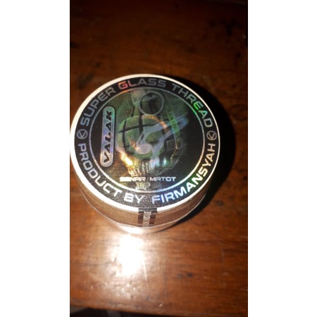 Gelasan VALAK "SPECIAL TOURNAMENT DEADSTRING", matot/senar mati/deadstring, bahan abu original 0.22,