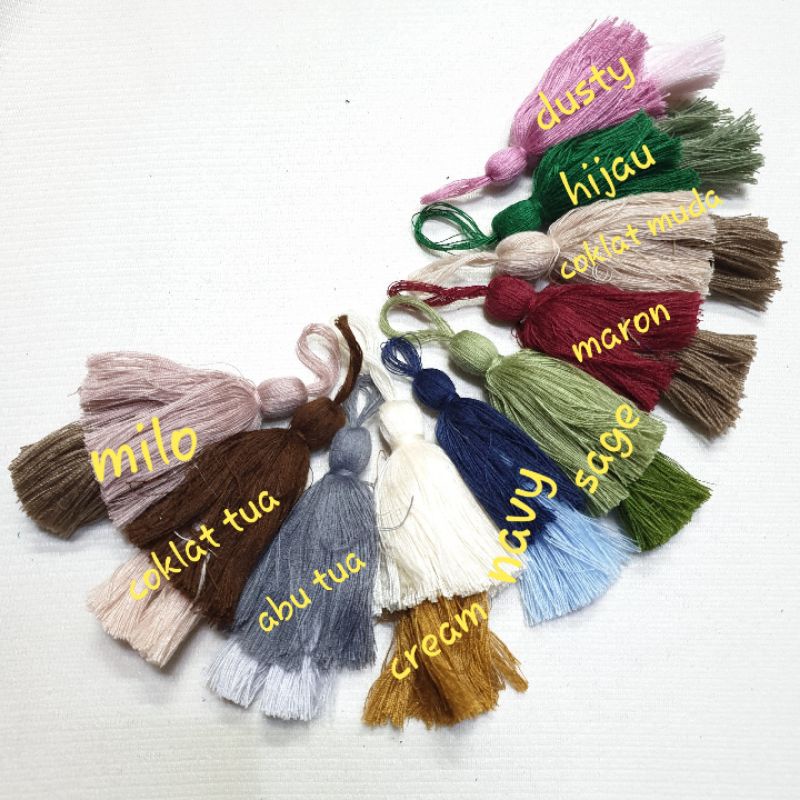 Tassel kombinasi 2 susun per pcs