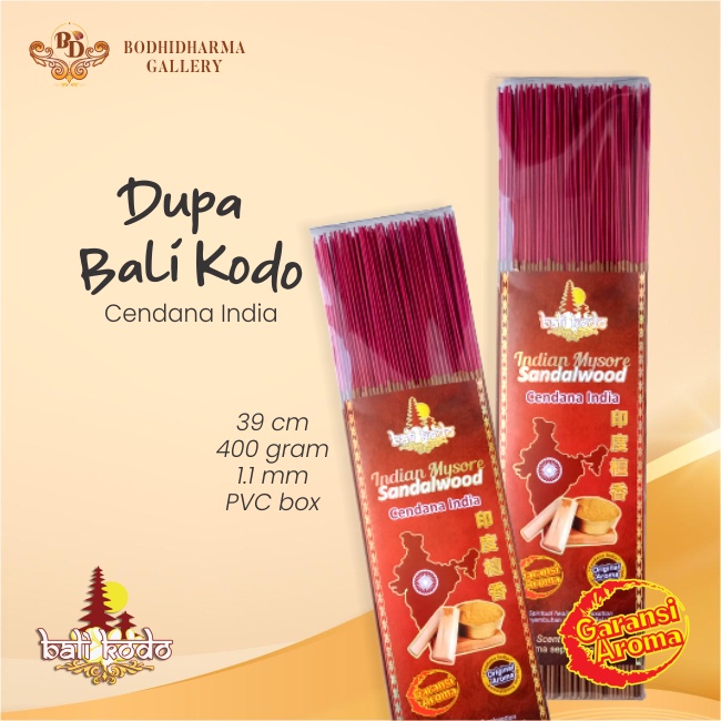 Dupa Hio Wangi Harum Alami Bali Kodo Cendana India 39 cm 400 gram
