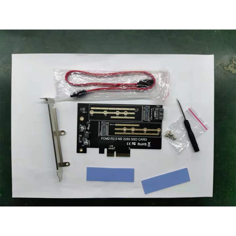 Btsg Kartu Adapter SSD Tahan Lama Electop PCIE Ke Untuk M.2 NVME/NGFF SSD Converter