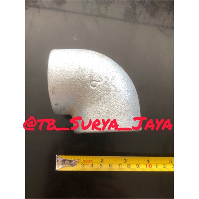 KENI | KNEE | ELBOW PIPA BESI GALVANIS 2”