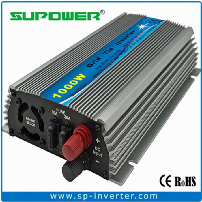 grid tie inverter 1000w MPPT ongrid inverter 1000 solar panel