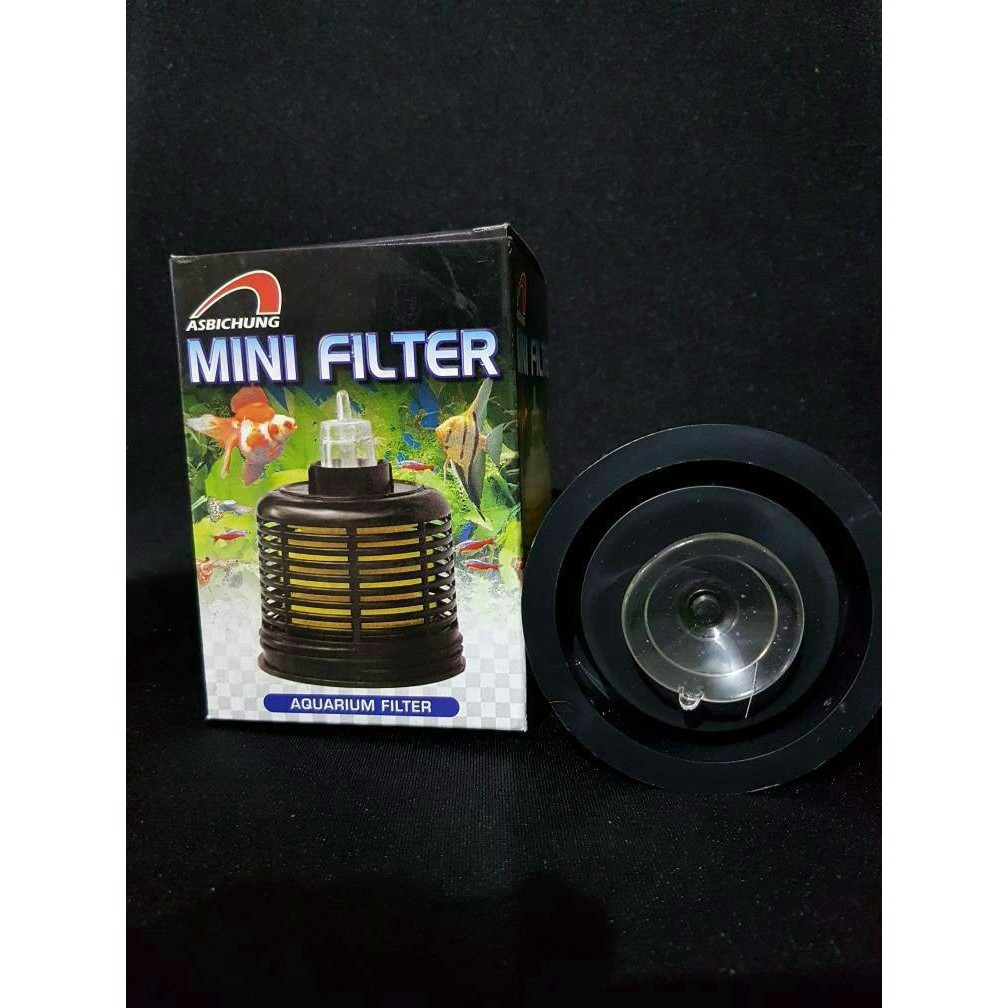 Mini Filter Filter Kecil Aquarium Bulat Air Powered Filter