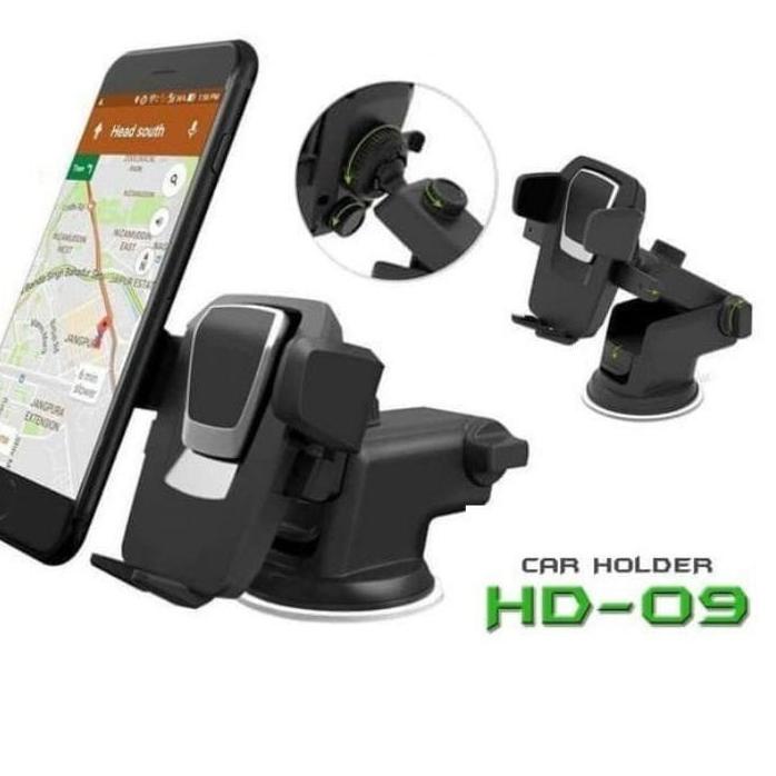 ︽ (TWS) Holder mobil HD-09 / Car Holder HD-09 / Holder HP 360 Degree Rotation NEW 3496 ◈