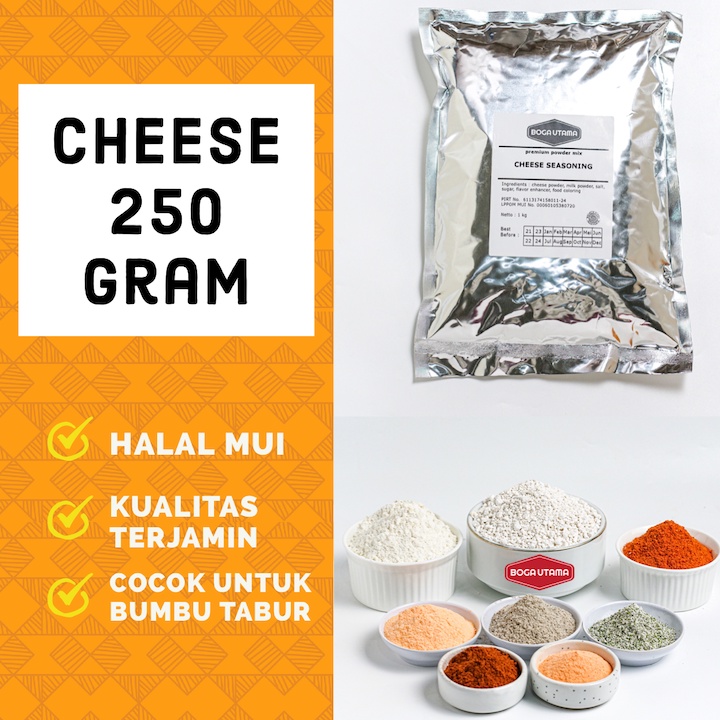 

Bumbu Tabur Keju Cheese Seasoning 250 gram