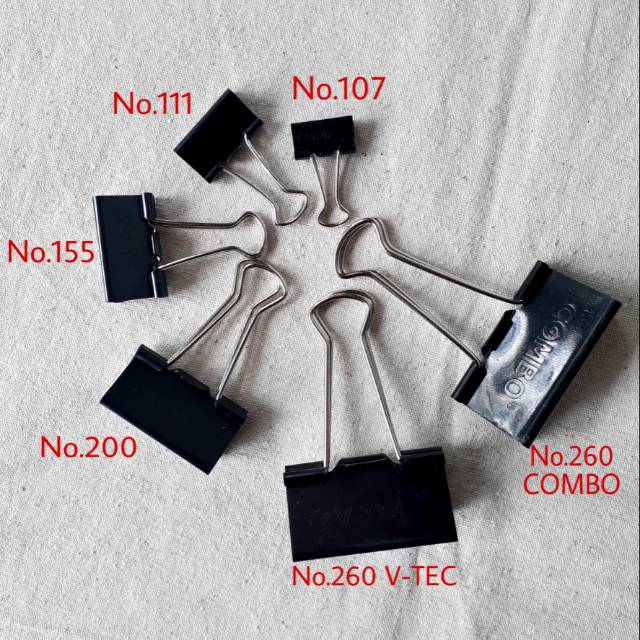 Binder Clip / Penjepit Kertas 5 PCS