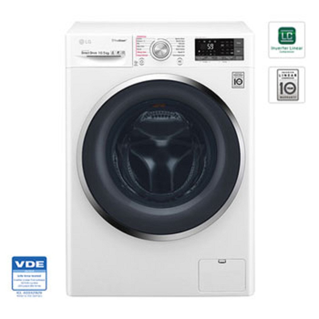 PROMO MESIN CUCI FRONT LOADING LG KAPASITAS 10.5 KG FC-1450S2W
