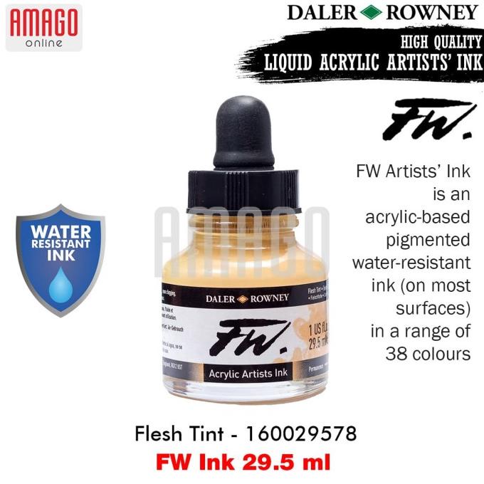 

Ink | Daler-Rowney - Fw Ink 29.5 Ml - Flesh Tint - 160029578