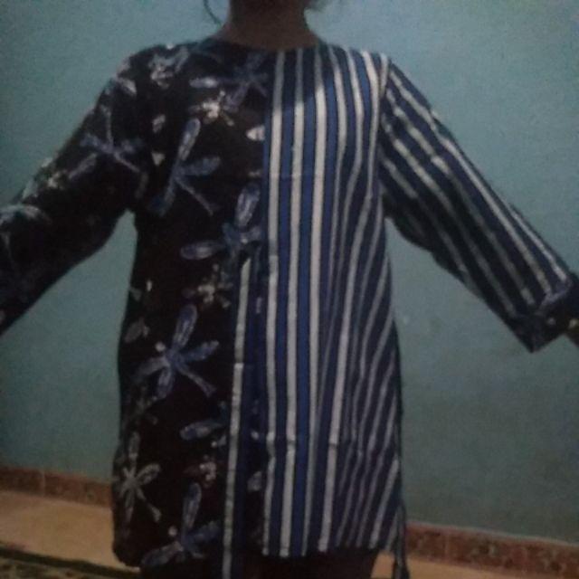 Atasan Batik Dolby Dolbi Dobby Doby Tenun Sutra Tulis Halus Katun Atbm Baron ,sarombit Atasan