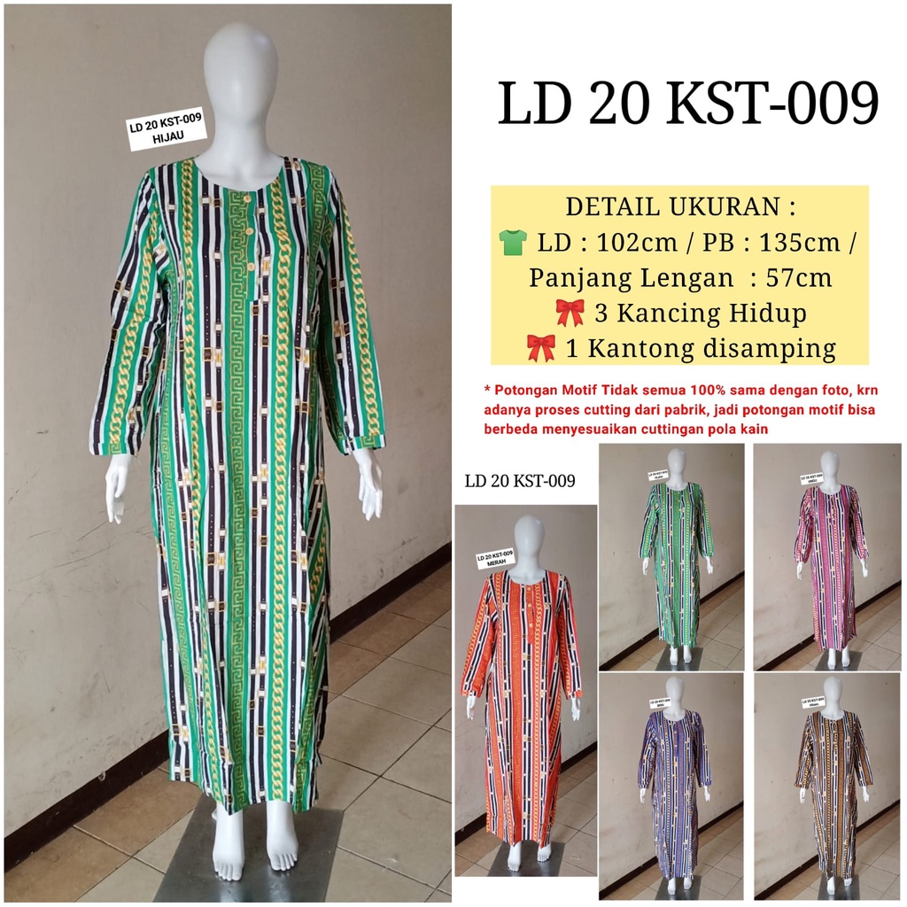 AS Longdress Batik Kudamas LD 20 Busui LD 102cm -110cm