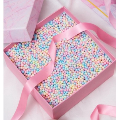 

【MURAH LEBAY】STYROFOAM STEROFOM BUTIRAN MUTIARA TERLENGKAP HIASAN ISIAN KOTAK HADIAH KADO GIFT HAMPERS BOX PACKING PACKAGING SLIME BALON WARNA WARNI PINK BIRU HIJAU KUNING UNGU GLITTER MIX CAMPUR FILLER BEANBAG TERMURAH - styrofoam butiran mix warna