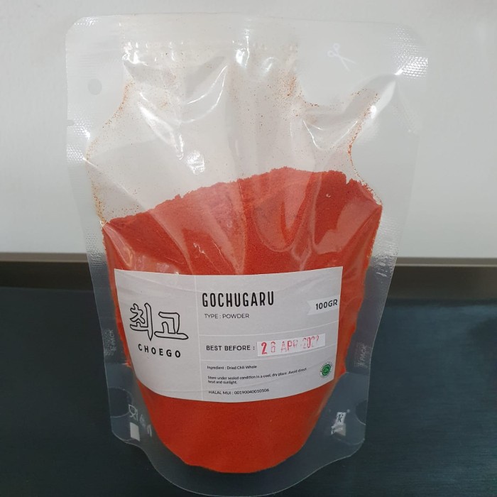 

Sambal-Aneka- Gochugaru/Bubuk Cabai Korea Halus 100Gr -Aneka-Sambal.
