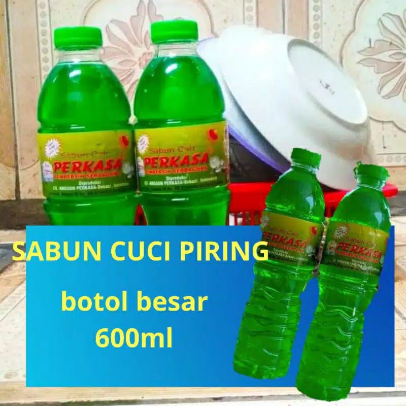 Sabun Cuci Piring Perkasa 600ml Harga 1 Botol