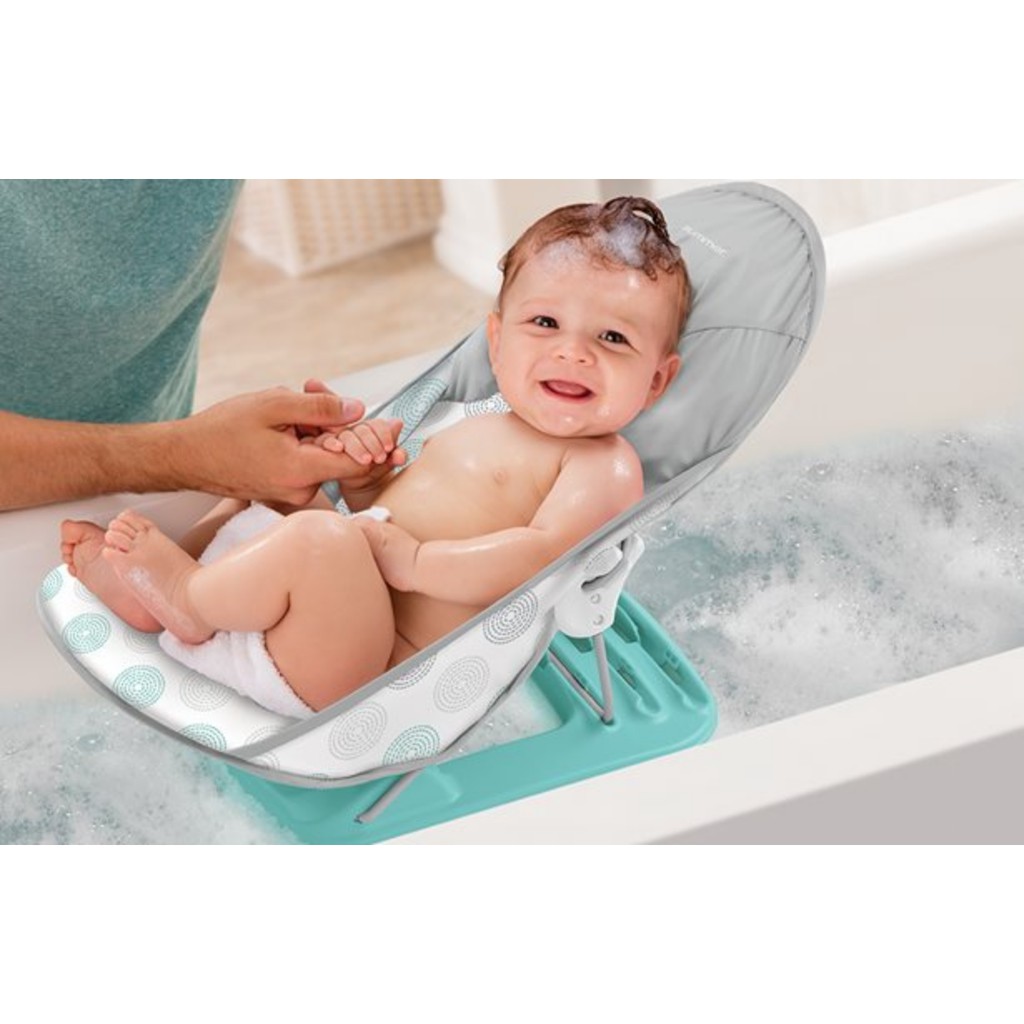 Summer Deluxe Baby Bather, Tempat Mandi Anak Bak Mandi Portable Anak Kain Baby Newborn Foldable Tub