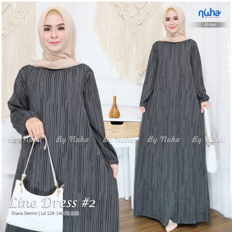 Diana #2 Dress LD 120-LD 140//GAMIS//GAMIS BATIK//GAMIS DAILY//GAMIS MOTIF//MAXY DRESS//MAXY IBU//MA