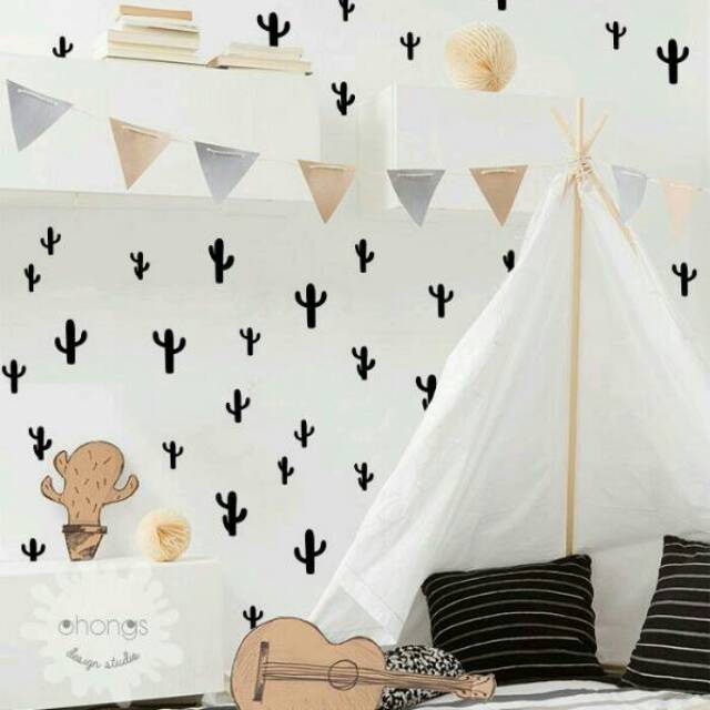 70 pcs Wallpaper Dinding  Tumblr  Sticker Dinding  Tumblr  