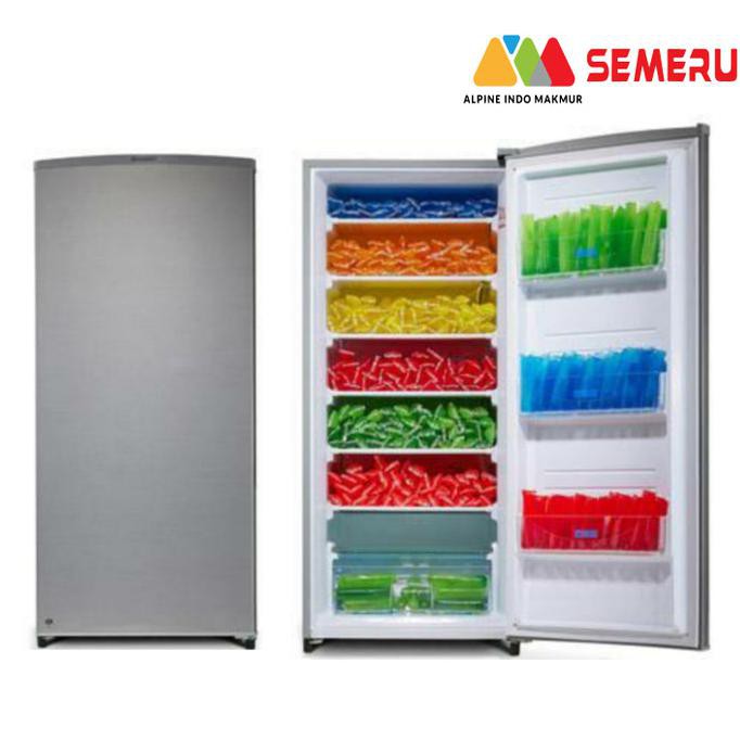 Populer] Sharp Kulkas Freezer + Kunci Fj-M195 K-Ss (Khusus Makassar)