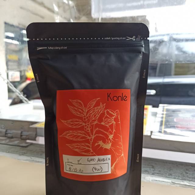 

Arabica Gayo Natural Process (Fullwashed) 200gr