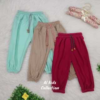 Jogger Molly Polos Anak Ukuran 1 2 Tahun Celana Jogger Molly Polos Anak Ukuran 1 2 Tahun Celana