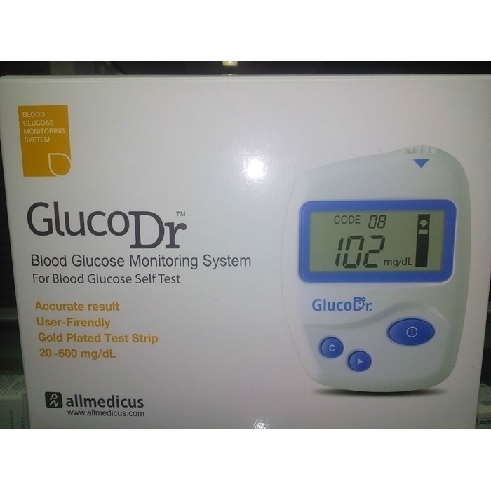 Alat Tes Gula Darah Gluco Dr