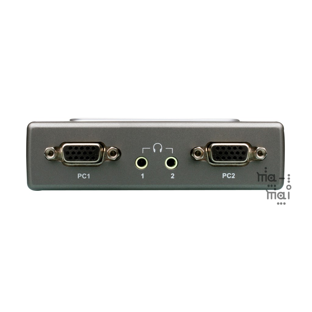 D-Link KVM-121 2-port PC (PS/2 Keyboard, SVGA Video, PS/2 Mouse, Audi