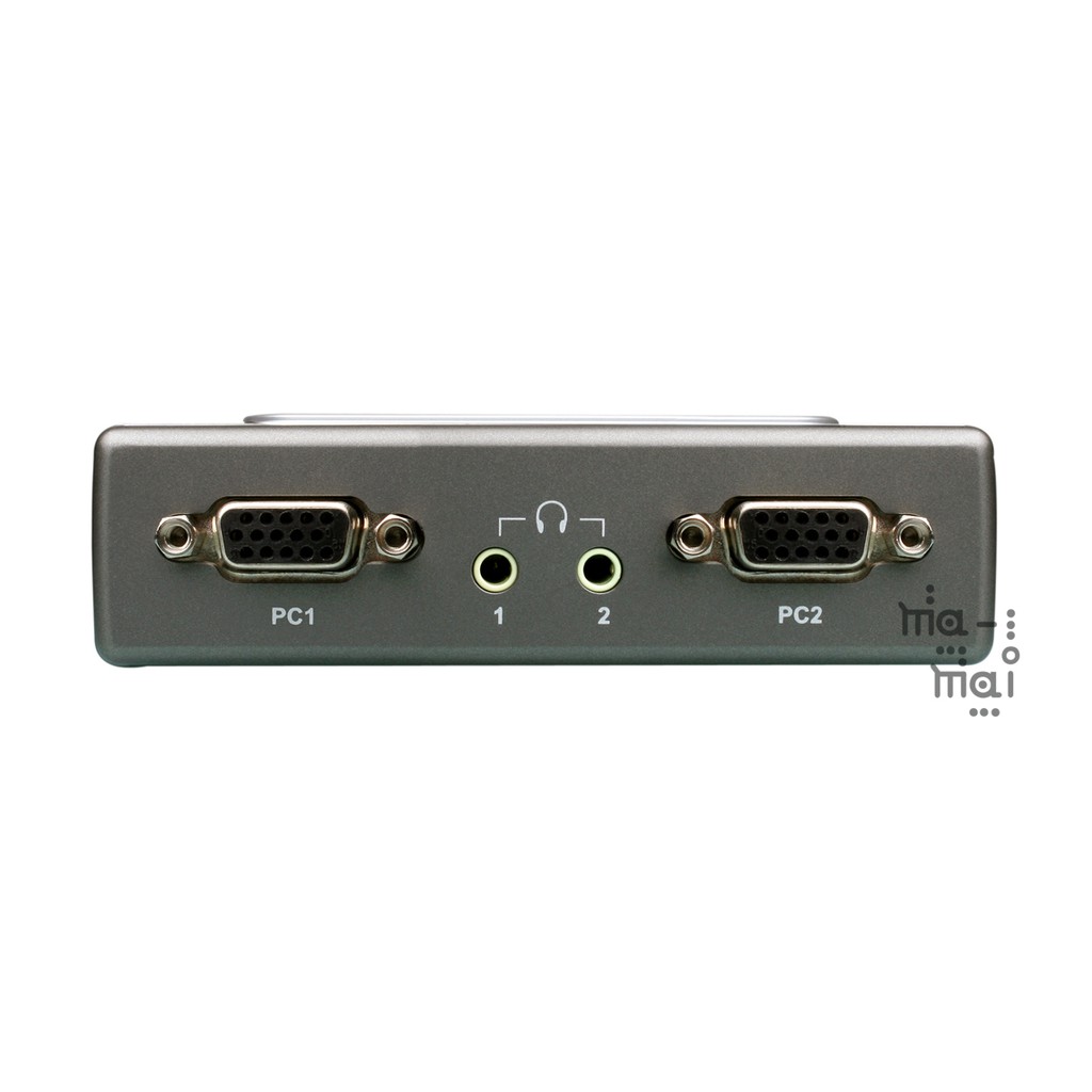 D-Link KVM-121 2-port PC (PS/2 Keyboard, SVGA Video, PS/2 Mouse, Audi